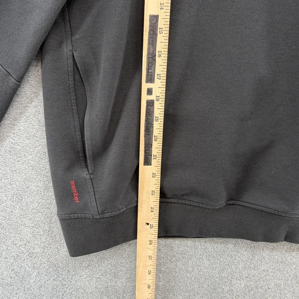 Lululemon Hoodie Mens Small Black X Members City Sweat Pullover Sweatshirt - Picture 5 of 10
